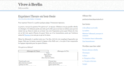 Desktop Screenshot of deparisaberlin.fr
